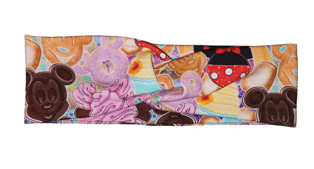Disney Snacks Strechy Bandana