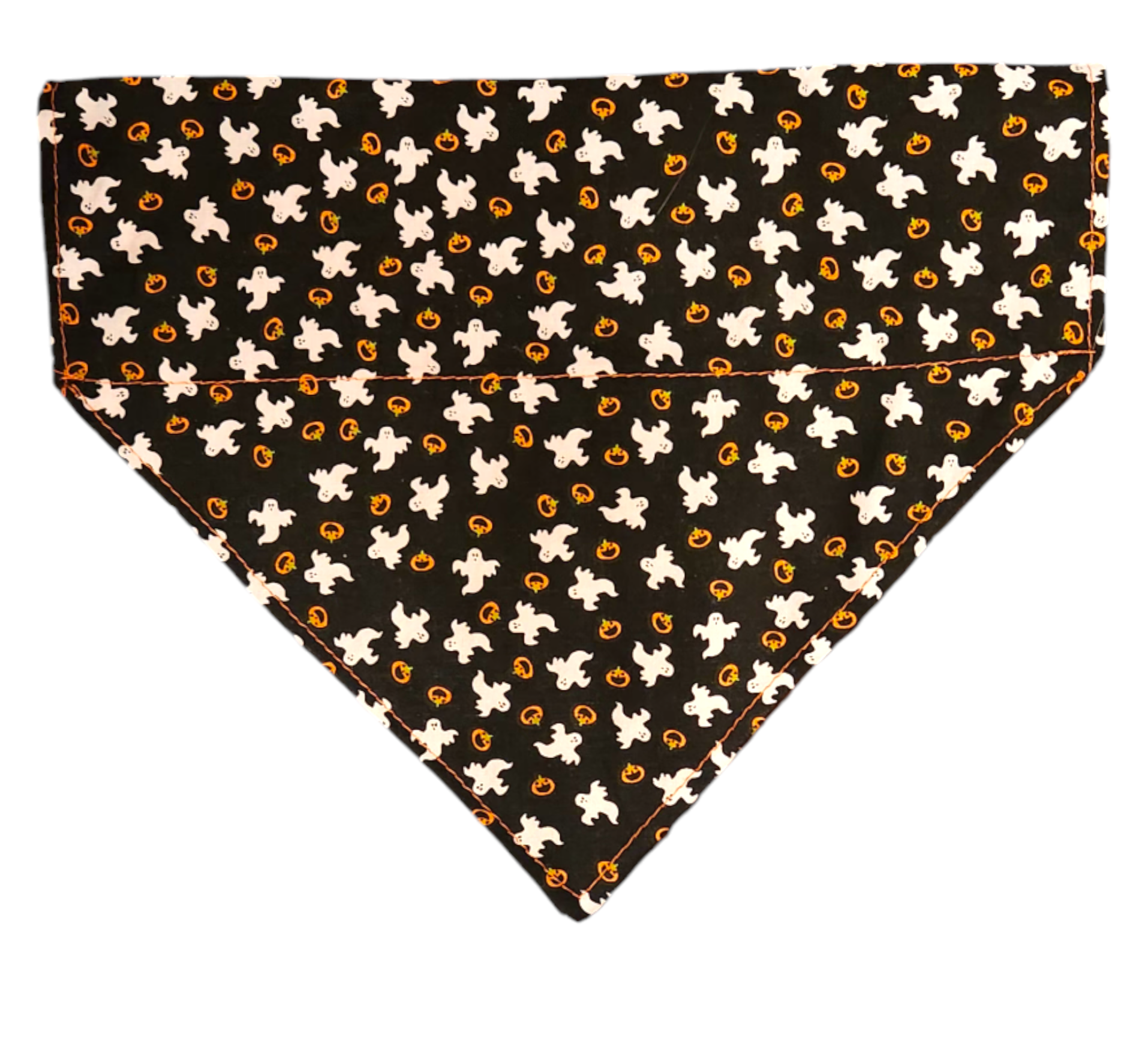 Ghost & Pumpkin Slip Pet Bandana