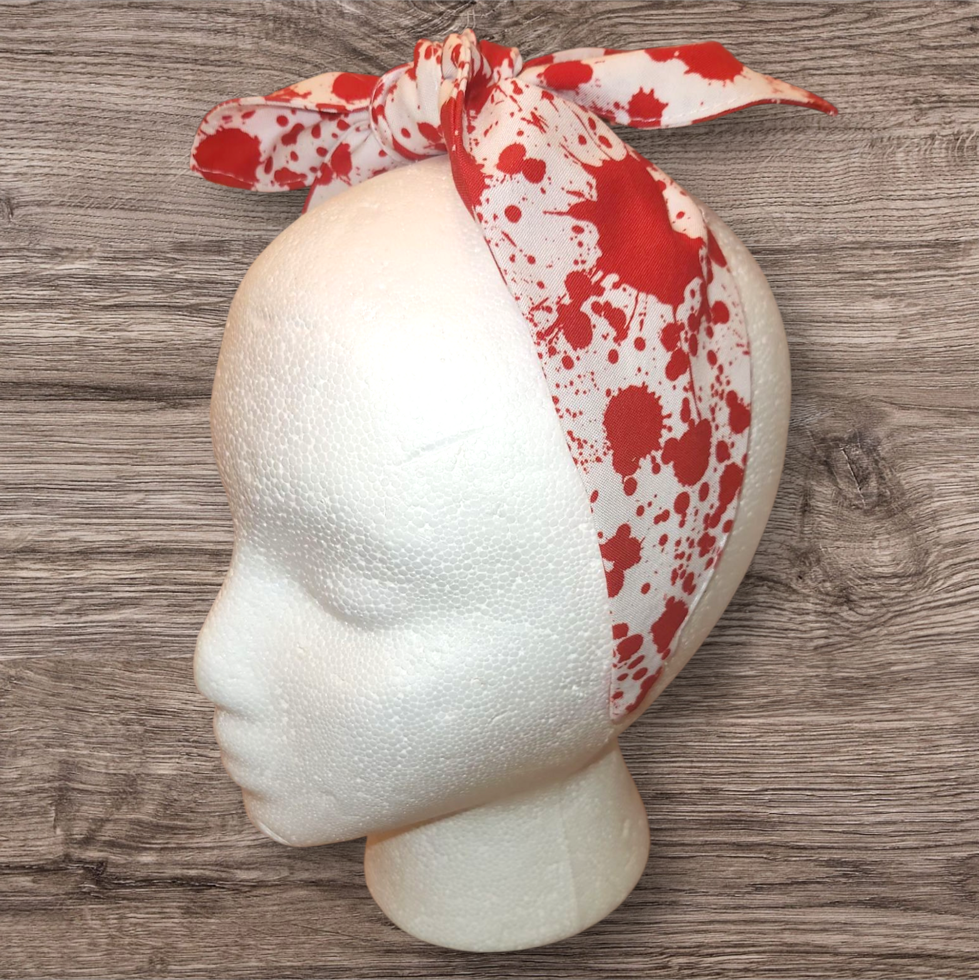 Blood Splatter Head Bandana