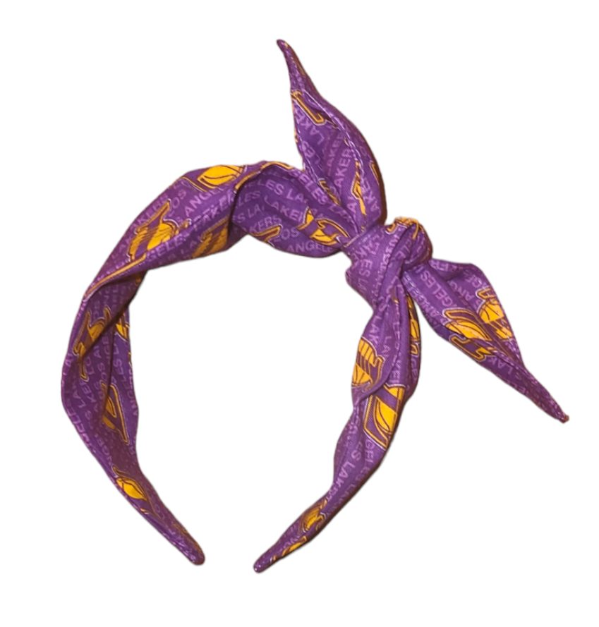 Purple Lakers Hairband