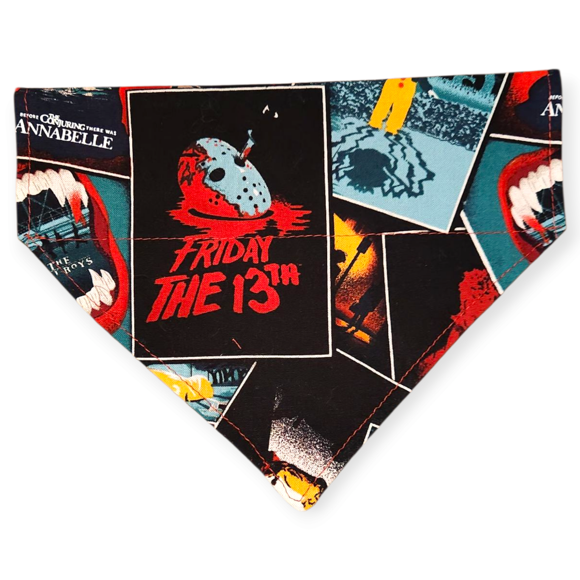 Horror Film Poster Pet Slip Bandana