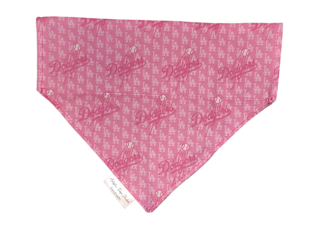 Dodgers Pink Slip Pet Bandana