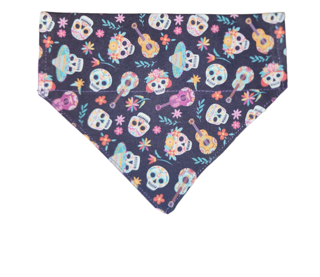 Day of the Dead Slip Pet Bandana