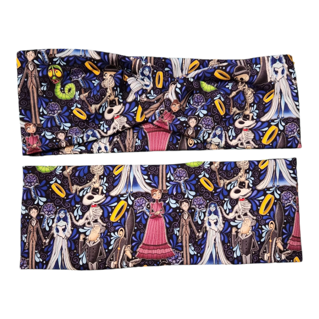 Corpse Bride Strechy Headband