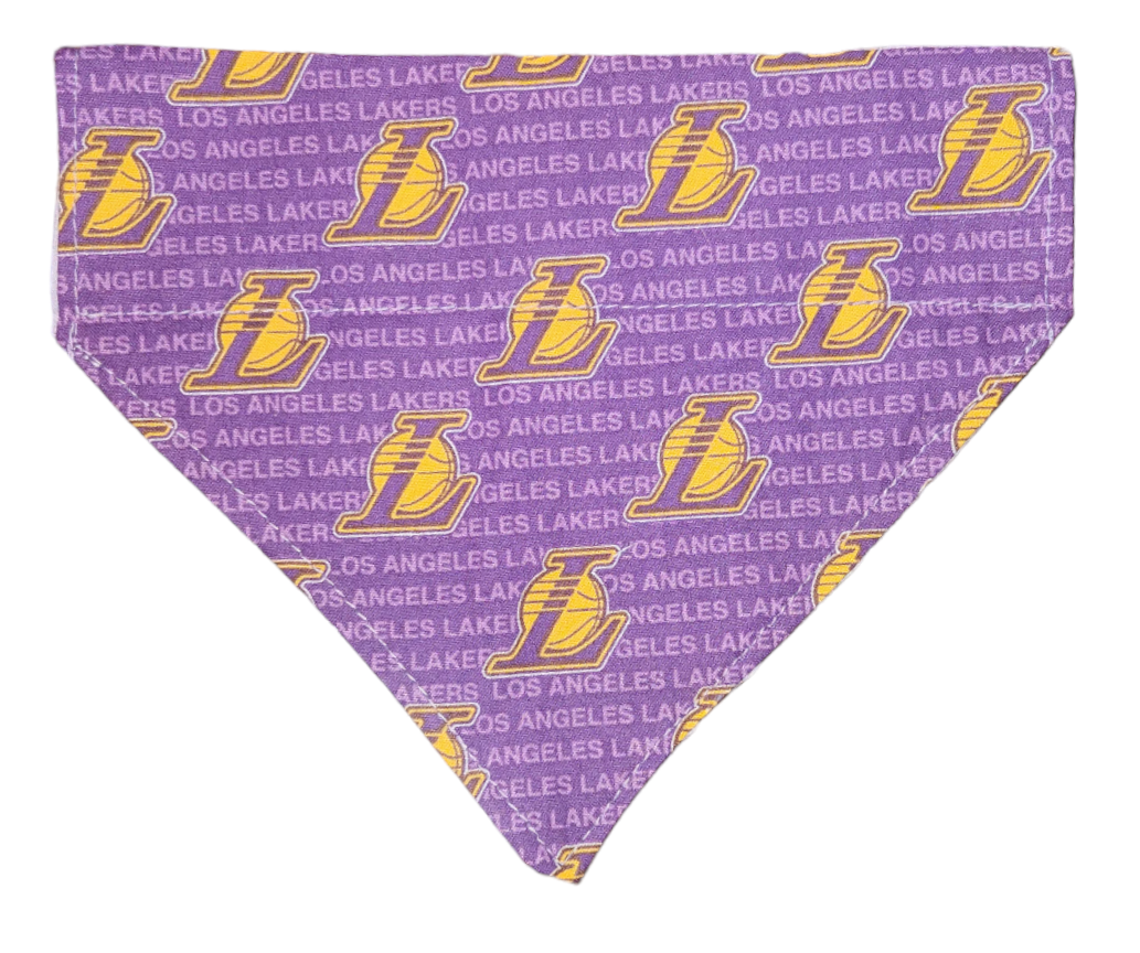 Lakers Purple Slip Pet Bandana