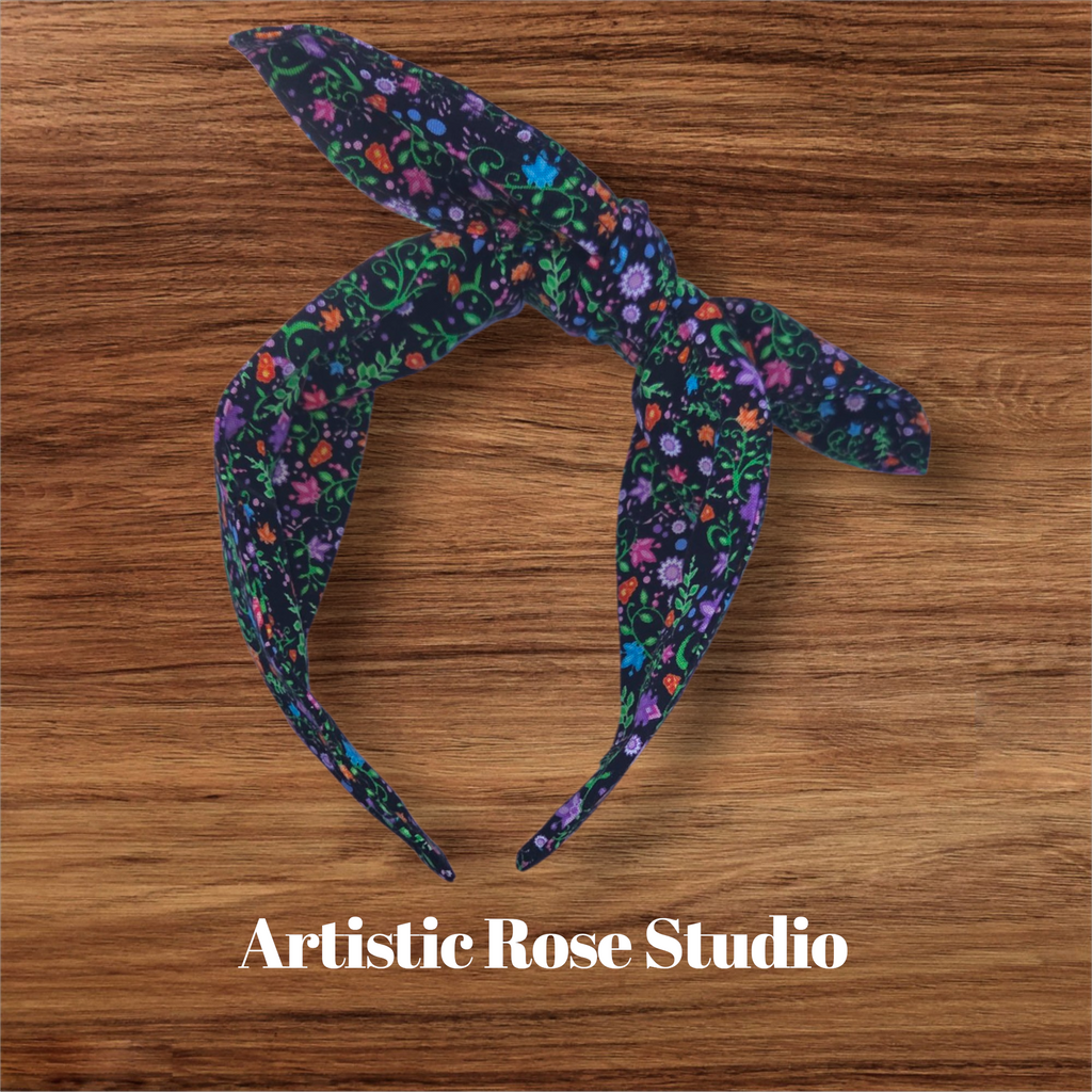 Flowers Fabric Headband