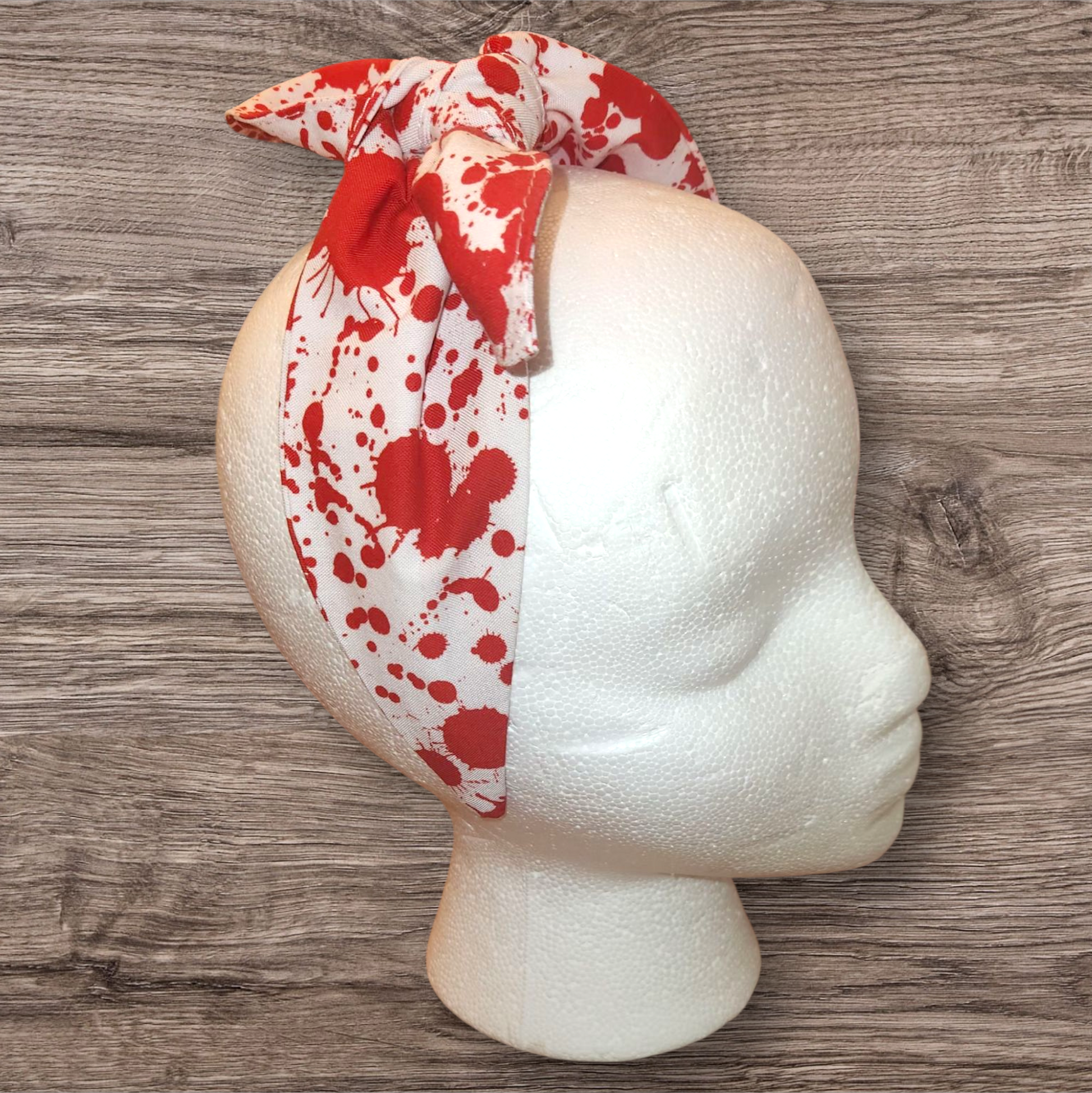 Blood Splatter Head Bandana