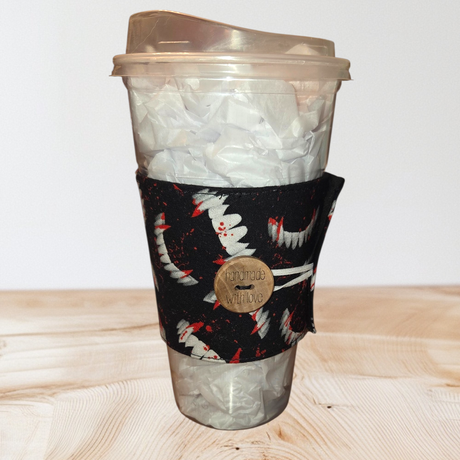Vampire Teeth Cup Cozy