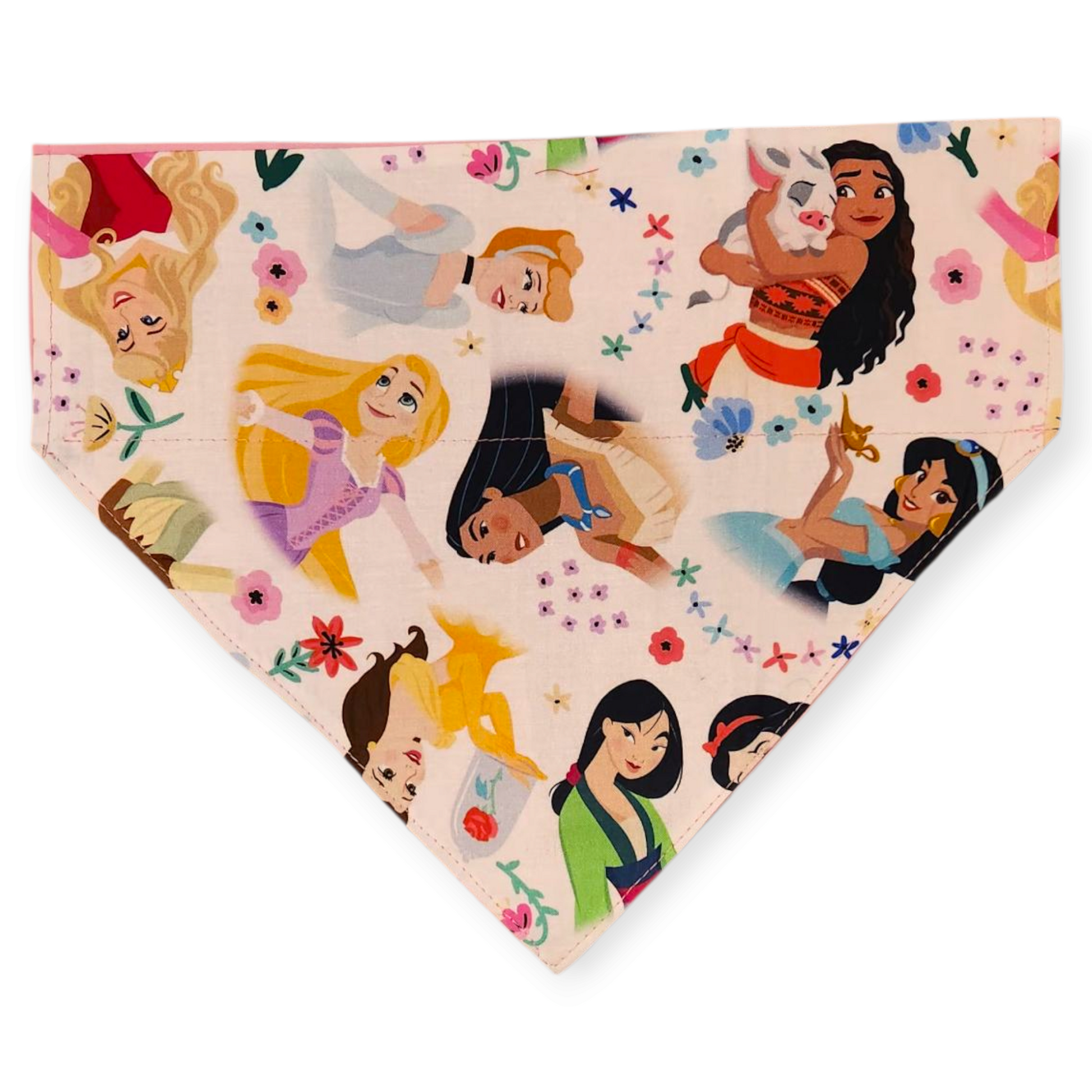 Large Print Princess Pet Slip Bandana