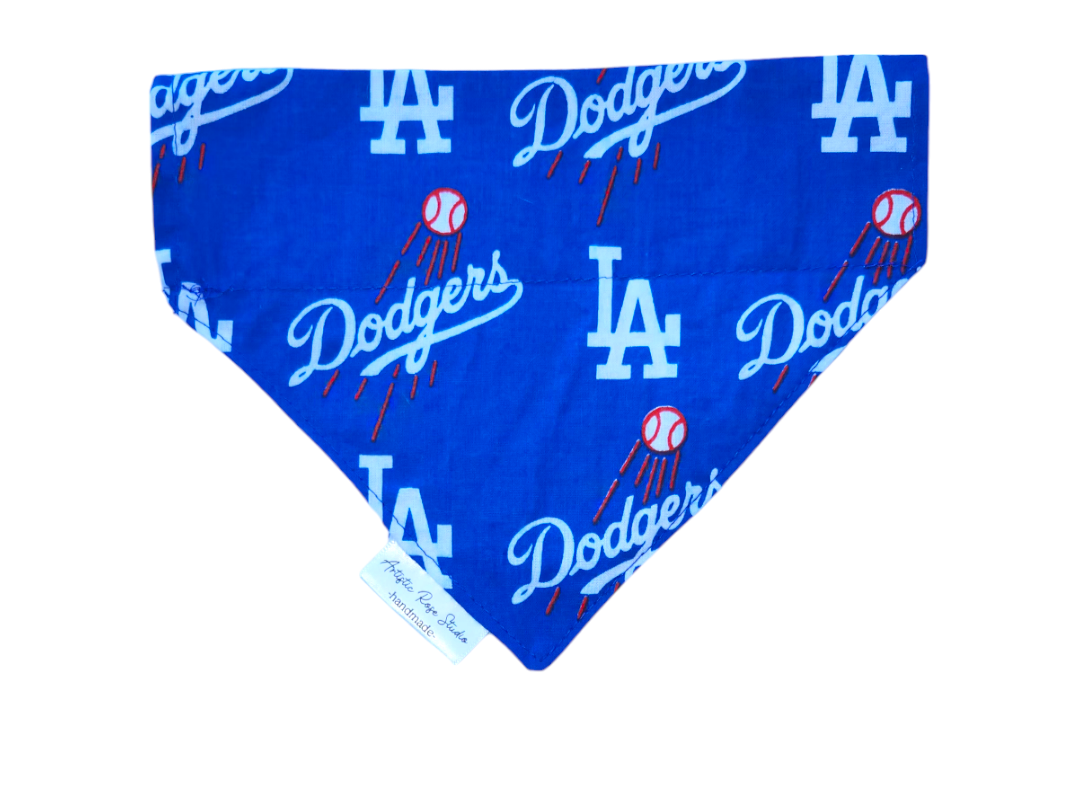 Dodgers Big Logo Slip Pet Bandana