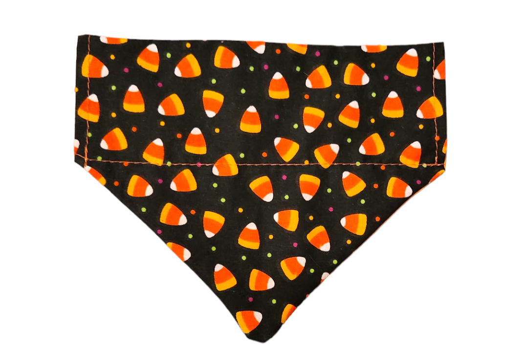 Candy Corn Slip Pet Bandana